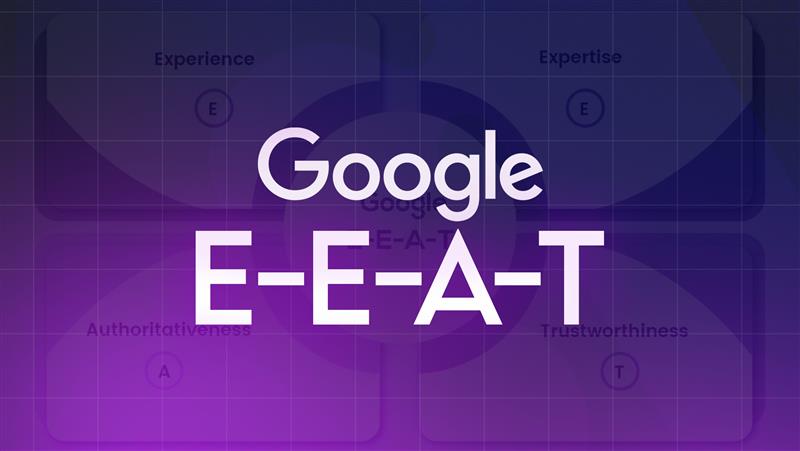 Google E-E-A-T framework, emphasizing Experience, Expertise, Authoritativeness, and Trustworthiness as critical elements for high-quality, human-crafted content in 2026 SEO.